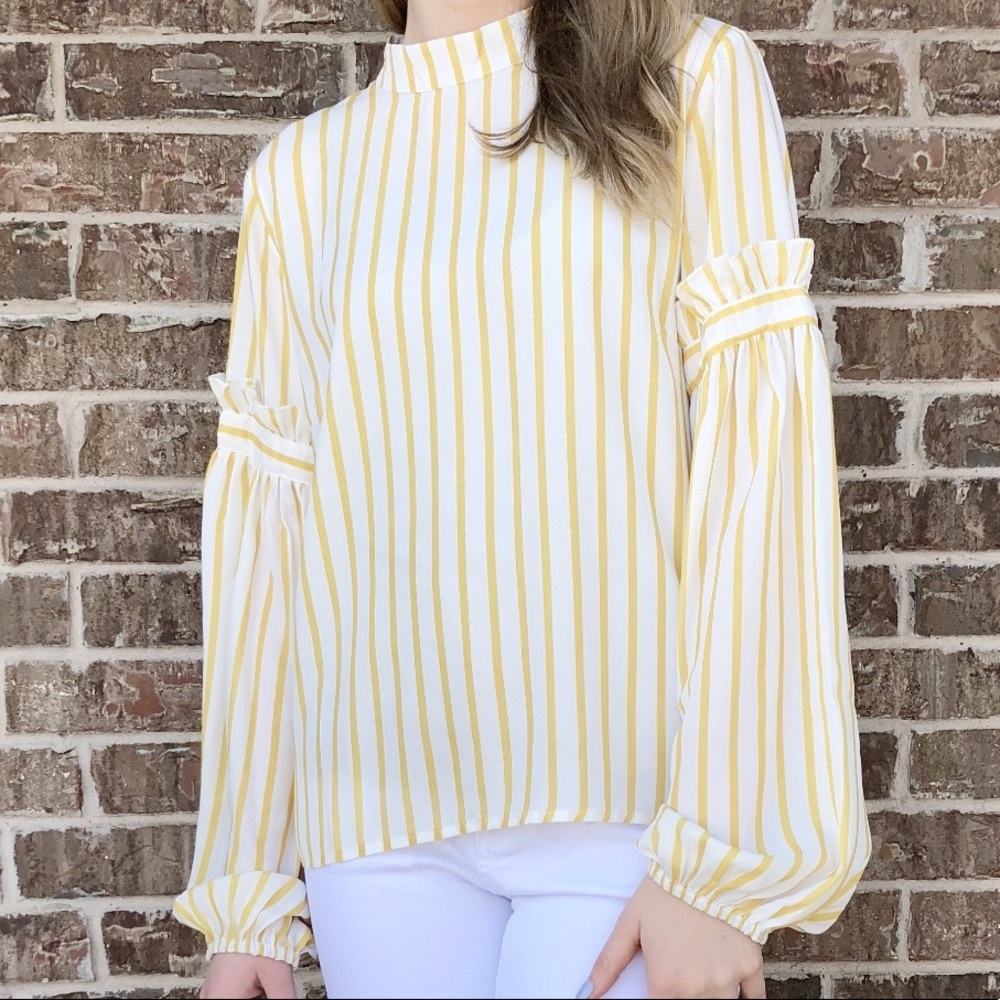 NWT Balloon sleeve blouse
